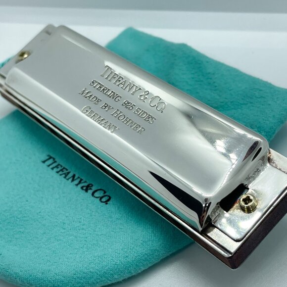 Tiffany & Co Sterling Silver 925 Harmonica Hohner Made in Germany - Picture 2 of 7